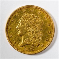 1886 $5 Liberty Half Eagle Coin