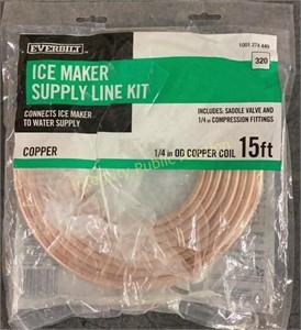 Everbilt Ice Maker Supply Line Kit 15’