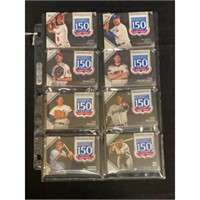 (8) 2019 Topps 150th Anniv. Patch Stars