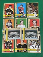 a lot 1972 hockey cards Phil Esposito Bobby Hull