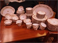 90-piece set of  Kongo china dinnerware  marked