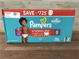 Pampers size 6 diapers