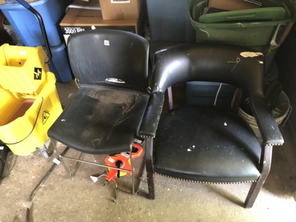 (3) Shop Chairs