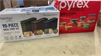 1 LOT 1-PYREX STORE IT! GLASS STORAGE CONTAINER