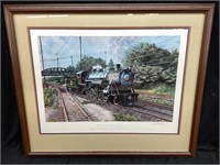 SIGNED PRINT ‘’END OF THE LINE’’ by PAUL MCGEHEE