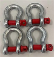 4 9.5 Ton 1-1/8in Screw Pin Shackles