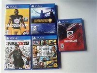 PS4 Assorted lof of Video Games