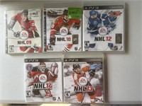PS3 Lot of NHL Video Games
