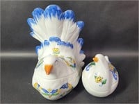 Elizabeth Arden Lidded Box & Potpurri Ceramic