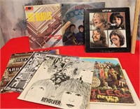 11 - LOT OF THE BEATLES RECORD ALBUMS (V96)