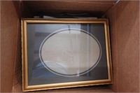 3 Boxes of assorted picture frames