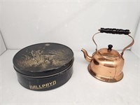 Copper Kettle and Hallpryd Tin