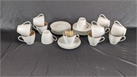 Vintage Dorothy Thorp Cups and Saucers