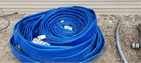 4” discharge hose approx 200ft Like new