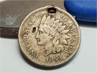 OF) 1859 Indian head penny