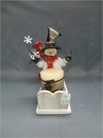 Snowman Candle holder