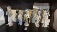Lot of 5 Casades Porcelain Figures