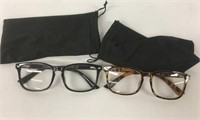 2 New Pairs Norperwis +2.75 Glasses