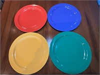 (23) 10" Melamine Fiesta Plates