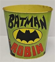 1966 Chein Co. Batman Tin Litho Waste Basket