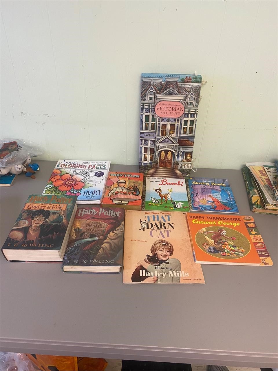 Kids Books - Pop Up Dollhouse, Harry Potter & More