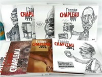 8 éditions de L'ANNÉE CHAPLEAU de 1997 à 2010