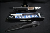 Finn Bear cold steel knife & scabbard w/box