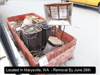 LOT, ASSORTED HEATERS IN THIS BIN (MUST TAKE BIN)