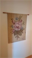 FLOWER TAPESTRY 36" X 26"