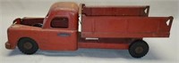 Vintage Red Structo Toys Dump Truck AS IS
