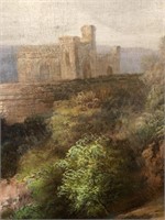 Large Oil on Canvas Landscape signed Humphrey