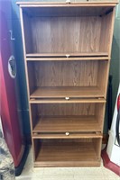 Presswood Barrister Style Bookcase