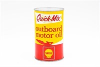 SHELL QUICK-MIX OUTBOARD MOTOR OIL IMP QT CAN