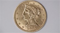 1904 Liberty Head Gold $5