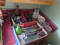 Refrigerator Dishes, Knives, and Utensils