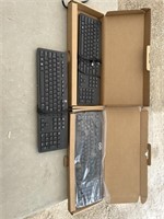 2 HP keyboards and a Logitech keyboard