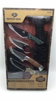 MOSSY OAK 4PK  ariety fixed blades