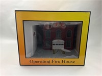 M.T.H. Rail King Operating Fire House.