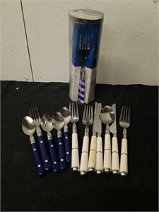 New and used flatware