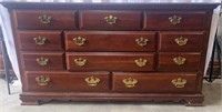 Broyhill Eleven Dresser with Trifold Mirror
