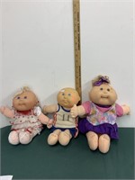 VINTAGE CABBAGE PATCH KID DOLL LOT AS FOUND