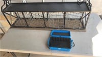 used four basket storage and pelican micro case