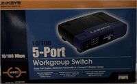 Linksys 5-Port Workgroup Switch 10/100Mbps