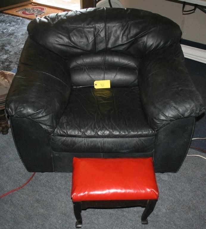 Chair and ottoman