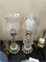 1940s Antique Boudoir Lamps (untested)
