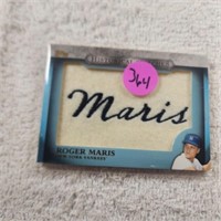 2012 Topps Historical Patch Roger Maris