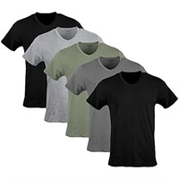 Size X-Large Gildan Men's V-neck T-shirts,