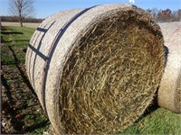 (10) 4 X 5 Round Bales 2020 Wheat Straw