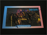 Rod Morgenstein Signed Trading Card RCA COA