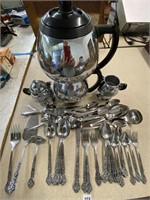 silver plate utensils